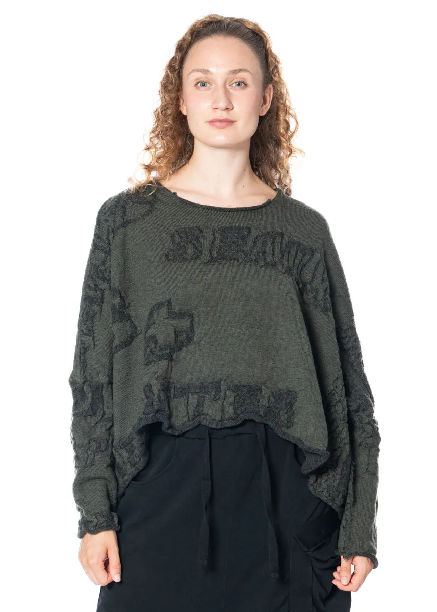 RUNDHOLZ  BLACK  LABEL, One-Size Strickpullover 2243890702 